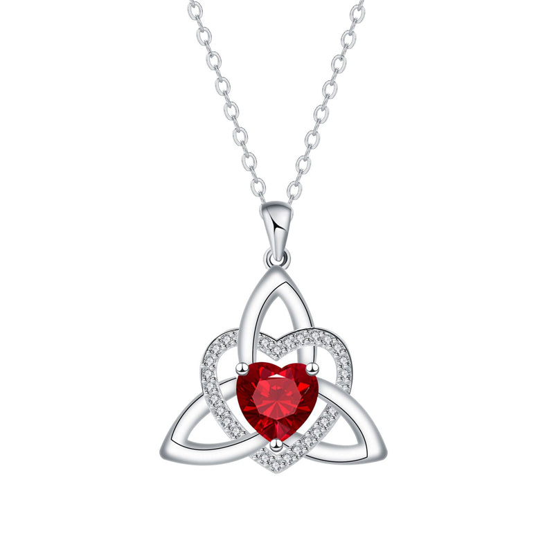 🥳2026 HOT SALE🥳 ⏳Limited-time 30% off⏰ Celtic Knot Heart Pendant Necklace ！！