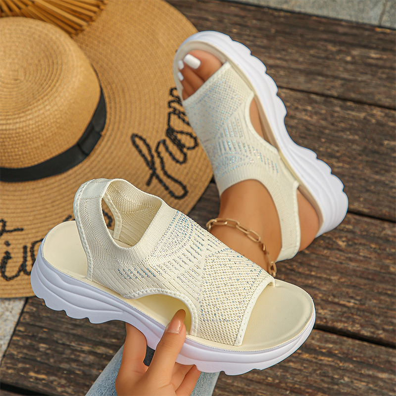 🥳2026 HOT SALE🥳Women's Breathable Mesh Platform Sandals