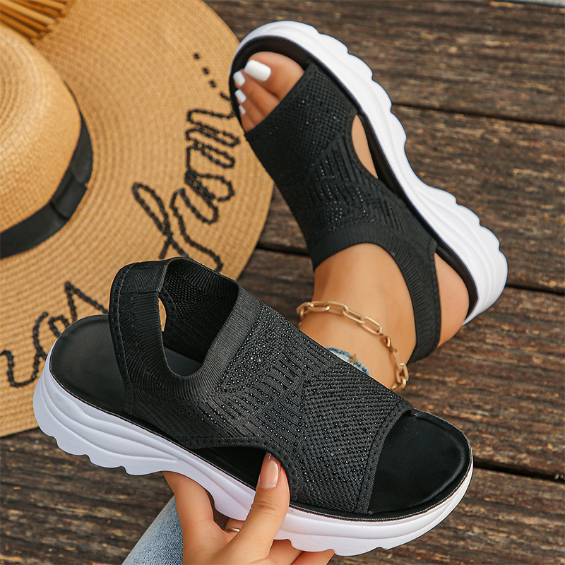 🥳2026 HOT SALE🥳Women's Breathable Mesh Platform Sandals