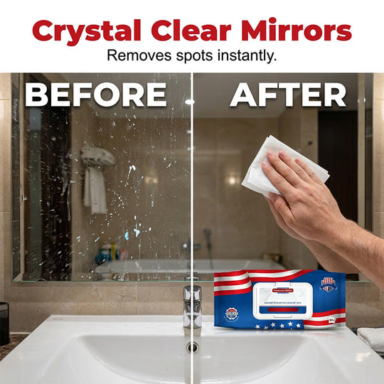 🔥 Limited Time Offer! Get 50% OFF! 🔥Streak-Free Glass & Tile Wipes