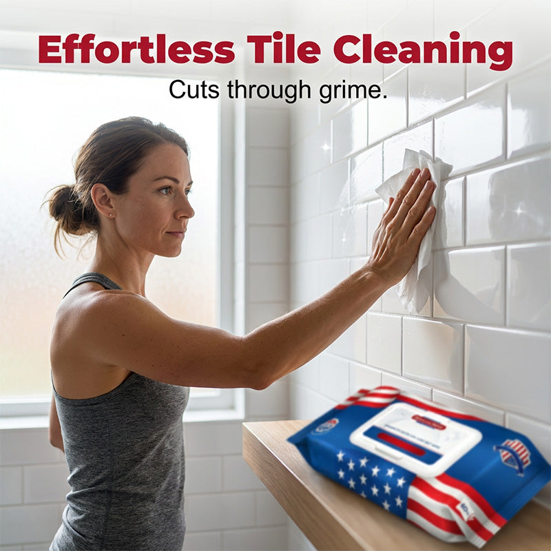 🔥 Limited Time Offer! Get 50% OFF! 🔥Streak-Free Glass & Tile Wipes