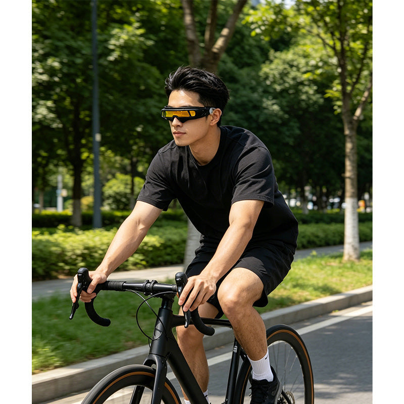 Retro Punk Irregular Shape UV400 Sunglasses