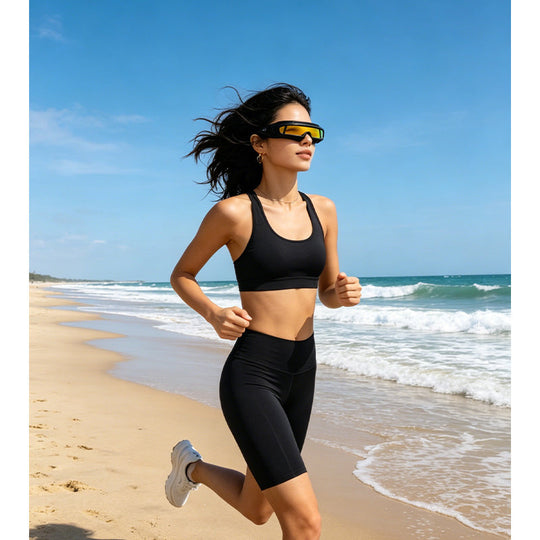 Retro Punk Irregular Shape UV400 Sunglasses