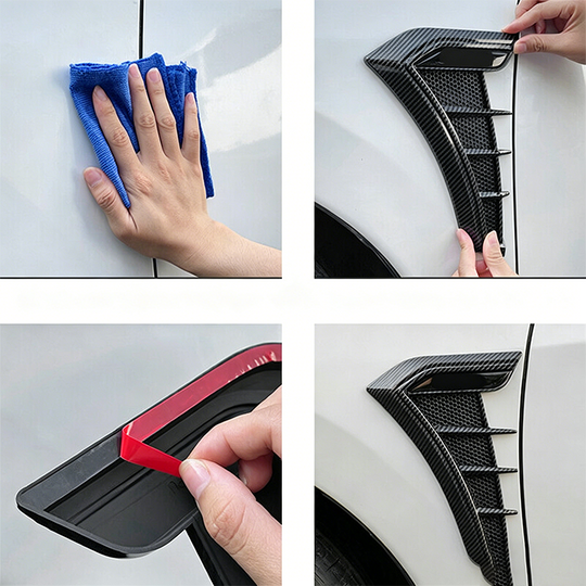 ⏳Limited-time 50% off⏰ Decorative Car Side Fender Vents Stickers.