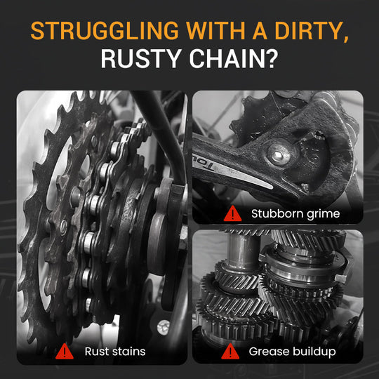 🔥LIMITED TIME 30% OFF! 🔥Deep-Cleaning & Rust-Resistant Bicycle Chain Cleaner