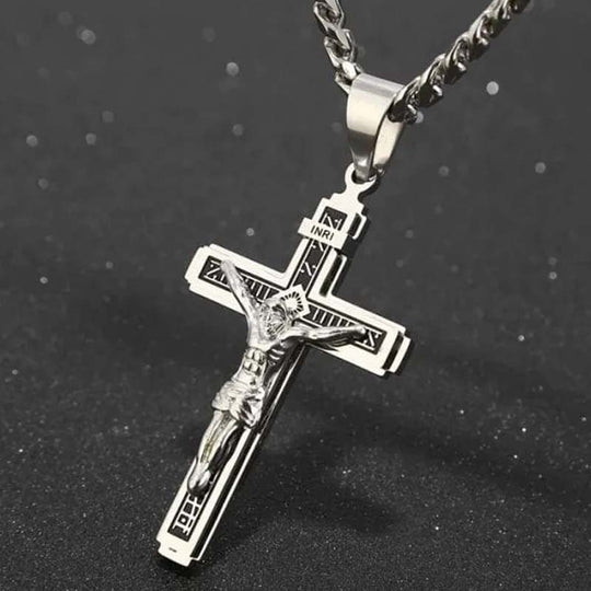 ✝️ 50% OFF! ⏰ Delicate, timeless elegance cross necklace – Fine craftsmanship, stainless steel & subtle shine – perfect for everyday wear or as a meaningful gift 💛