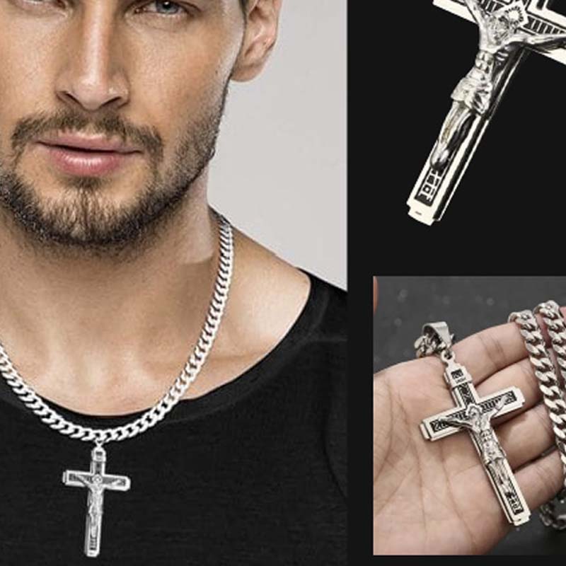 ✝️ 50% OFF! ⏰ Delicate, timeless elegance cross necklace – Fine craftsmanship, stainless steel & subtle shine – perfect for everyday wear or as a meaningful gift 💛