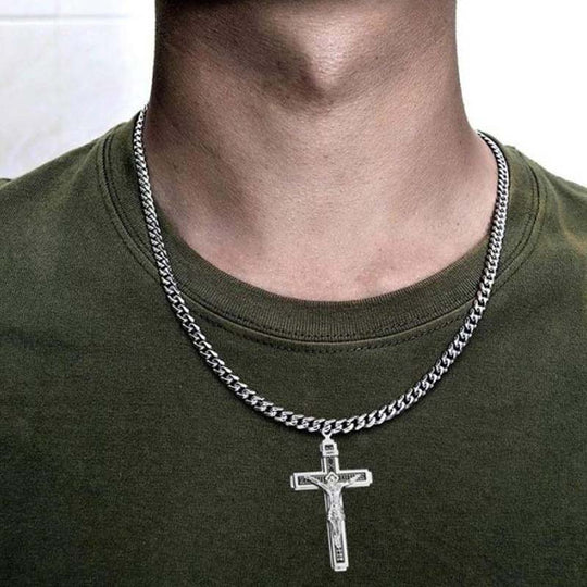 ✝️ 50% OFF! ⏰ Delicate, timeless elegance cross necklace – Fine craftsmanship, stainless steel & subtle shine – perfect for everyday wear or as a meaningful gift 💛