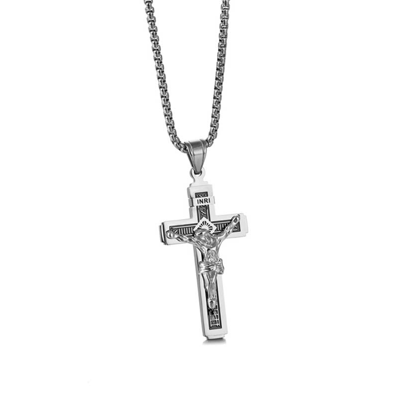 ✝️ 50% OFF! ⏰ Delicate, timeless elegance cross necklace – Fine craftsmanship, stainless steel & subtle shine – perfect for everyday wear or as a meaningful gift 💛