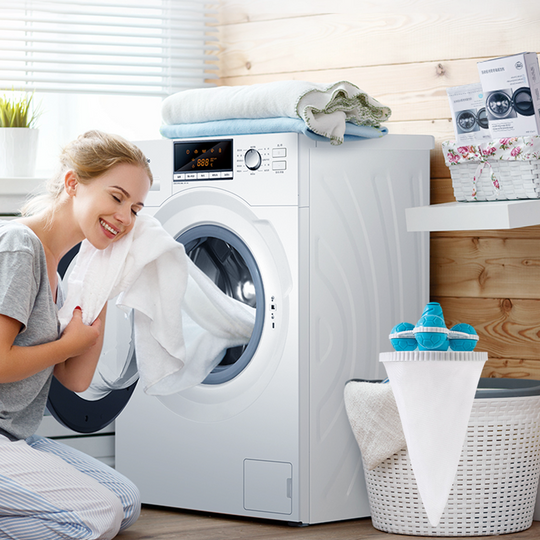 Upgraded Washing Machine Filter Bag Hair Removal Cleaning Floating Laundry Ball