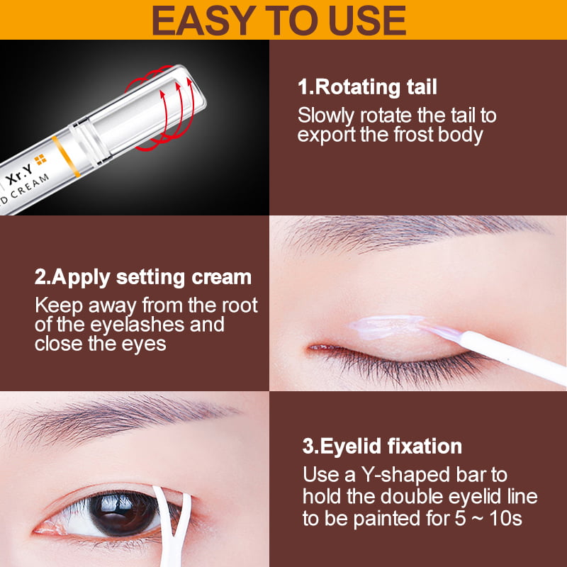 🥳2026 HOT SALE🥳💞50K+ SOLD!👁️✨ Buy 3 Sets Get 5！ Invisible Double Eyelid Cream – Waterproof & sweatproof, long-lasting. Natural look, no marks. Bigger eyes in seconds. 🧴💧