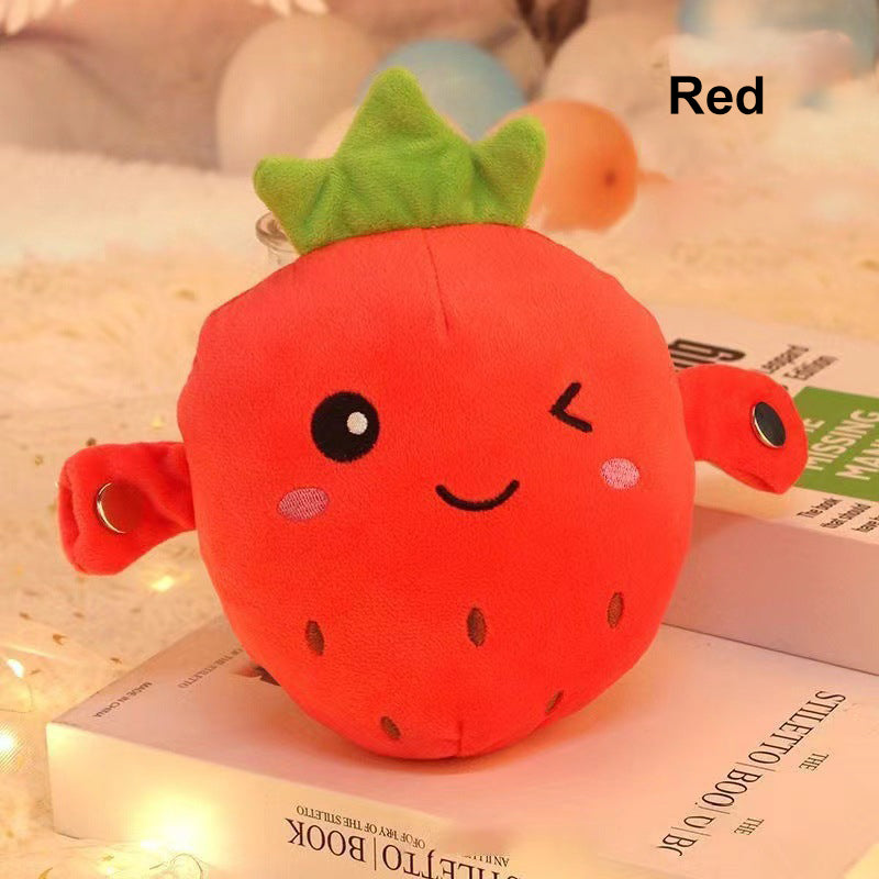 🎁nteractive Fruit Plush Toy | Musical Rhythm & Sensor Beat Doll for Early Years Development | Soft Sensory Companion
