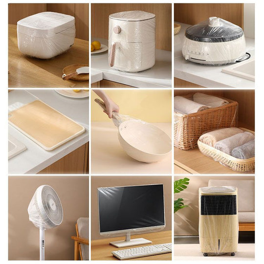 🏆Buy More Save More🎁Thickened Transparent Dust Cover– flexible, transparent, reusable, 10-pack! 📦✨