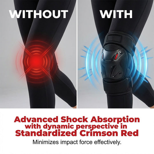 🛡️ LIMITED-TIME 49% OFF! ✨ Motorcycle Knee & Elbow Guard Set – Hard Shell, Articulated, Adjustable 🏍️