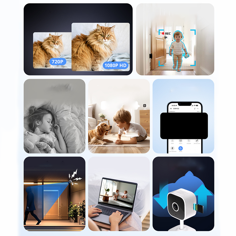 Night Vision WiFi Security Camera