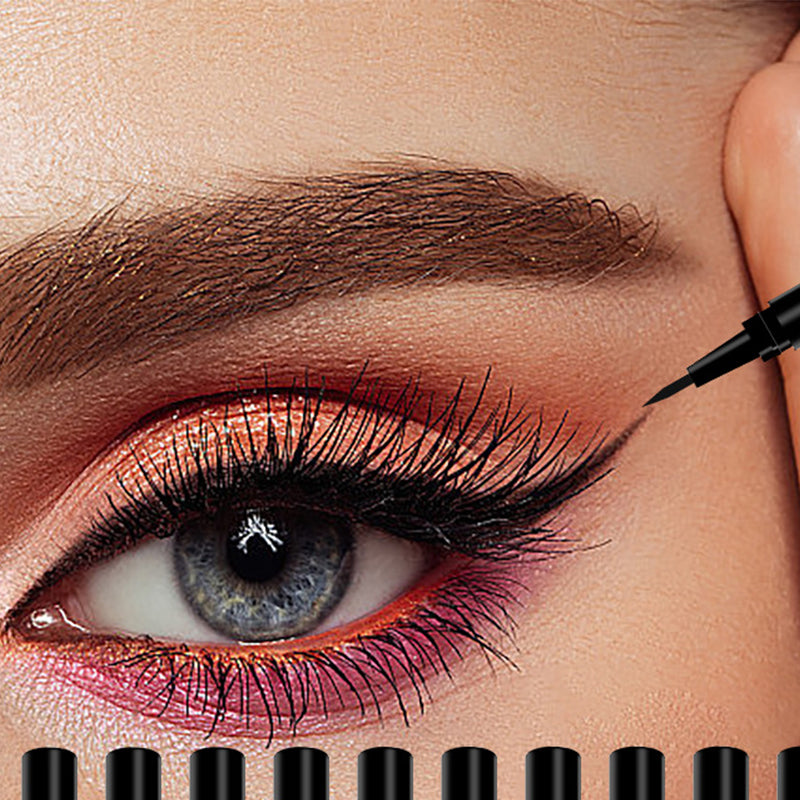 🥳2026 HOT SALE🥳💞50K+ SOLD!👁️💧 BUY 1 GET 1 FREE! Waterproof Liquid Eyeliner – Ultra‑fine tip, fast‑drying, 12H wear. No smudge, no fade. Gentle on eyes. 🖌️✨