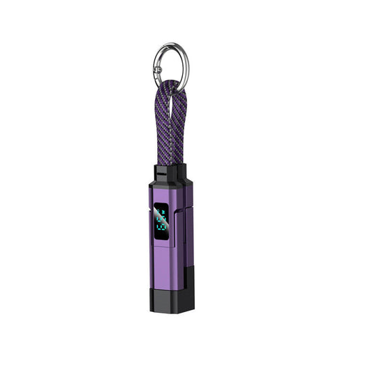 🔥HOT SALE 50% OFF🔥4-in-1 Digital Display Keychain Charging Cable