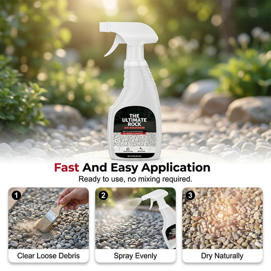 ⏰50% off for a limited time🎁Spray-On Rock & Mulch Binder