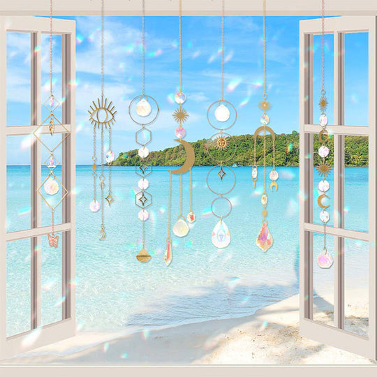 🎐🎐Last Day Sale 48% OFF-Decorative Suncatcher Hanging Set🌈🌈