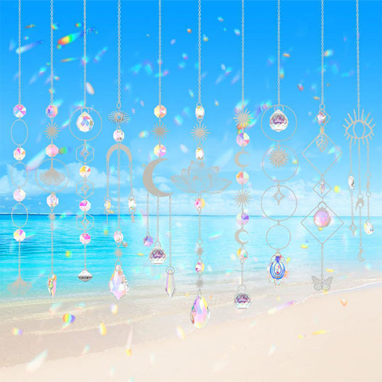 🎐🎐Last Day Sale 48% OFF-Decorative Suncatcher Hanging Set🌈🌈