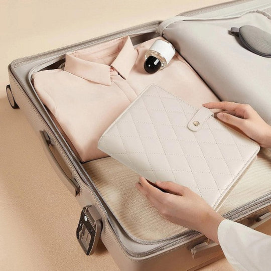 😍2026 NEW SALE-49% OFF😍Elegant Portable Checkered Jewelry Storage Bag