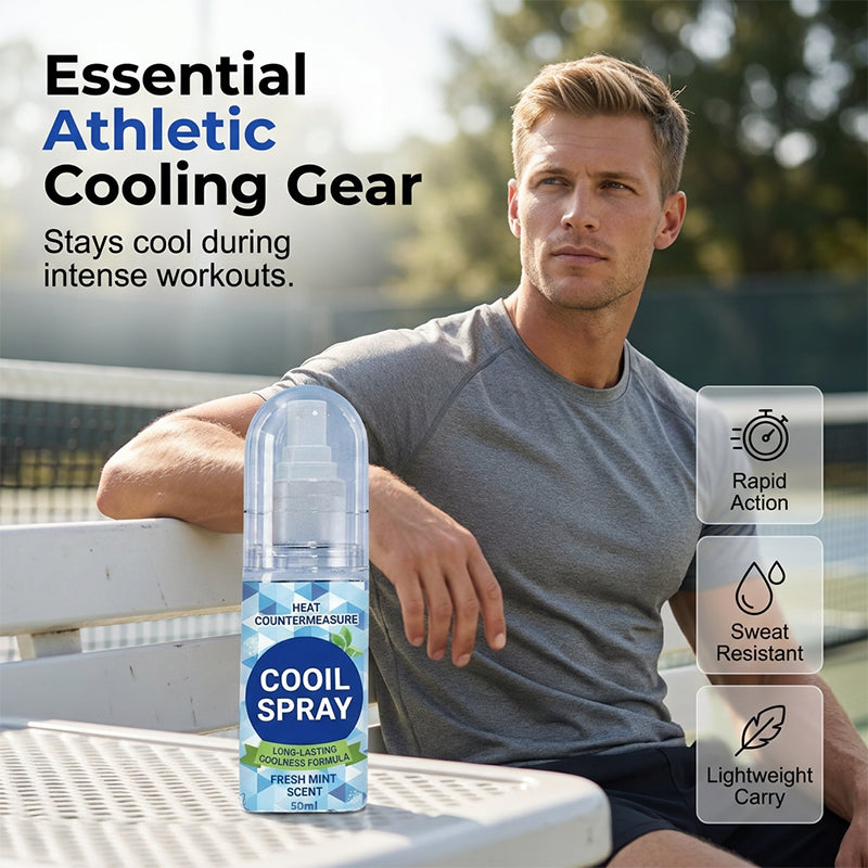 🥳2026 HOT SALE🥳💞50K+ SOLD!❄️💨 50% OFF! Long‑Lasting Cooling Spray – Instant icy blast, minty fresh. Beat the heat in seconds. Perfect for summer days & workouts! 🌞🧊
