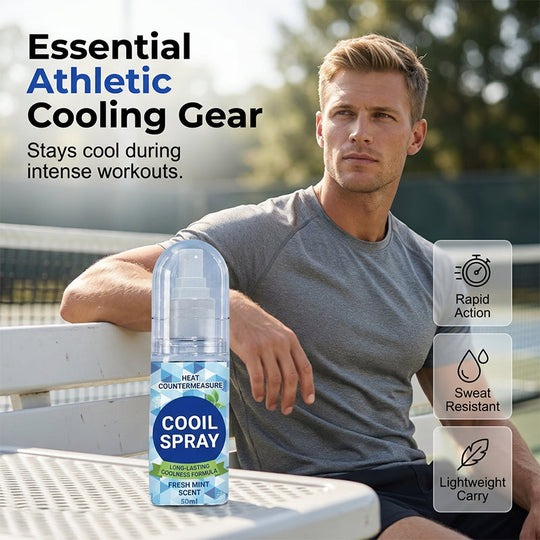 🥳2026 HOT SALE🥳💞50K+ SOLD!❄️💨 50% OFF! Long‑Lasting Cooling Spray – Instant icy blast, minty fresh. Beat the heat in seconds. Perfect for summer days & workouts! 🌞🧊
