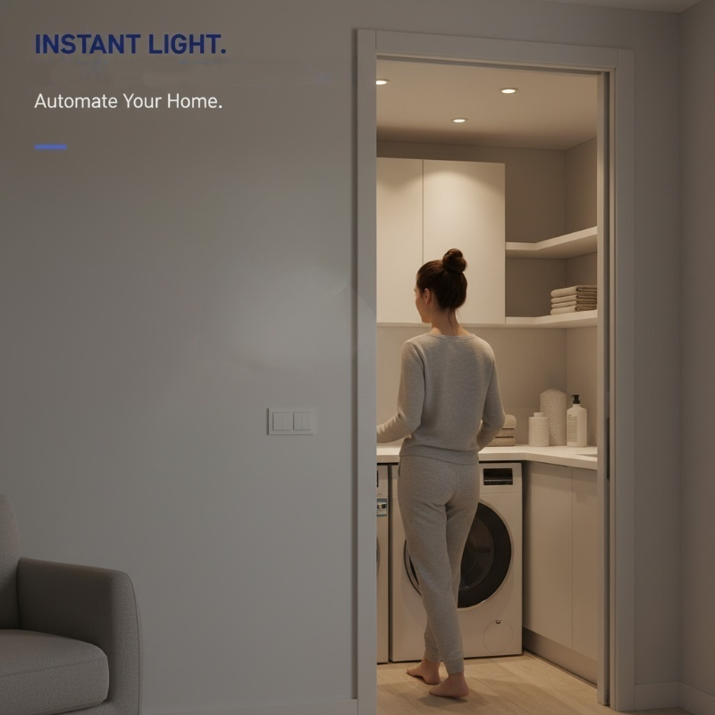 ❄️ Summer Sale: 30% Off! 💡Smart Motion Sensor Light Switch – Automatic Lighting for Hallways, Stairways, Bathrooms, and Storage Rooms