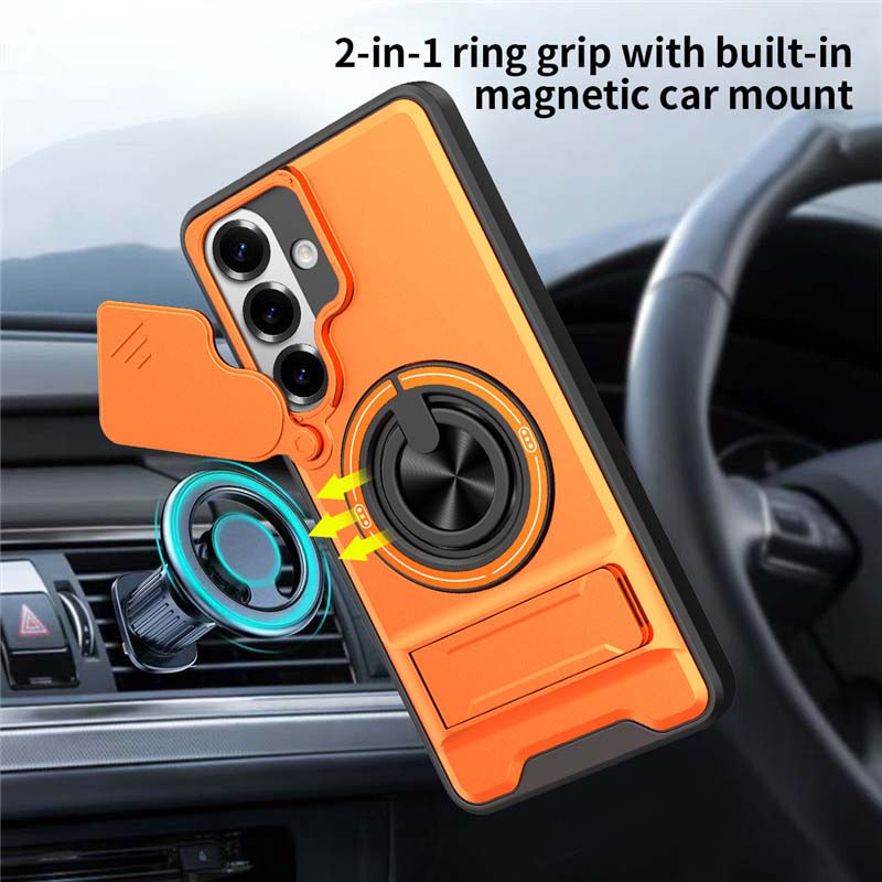 📱 30% OFF NOW! ⏰ Samsung Phone Case – Heavy-duty with camera cover & ring stand – Shockproof, precise cutouts & 360° rotating grip – all-around protection 🔒