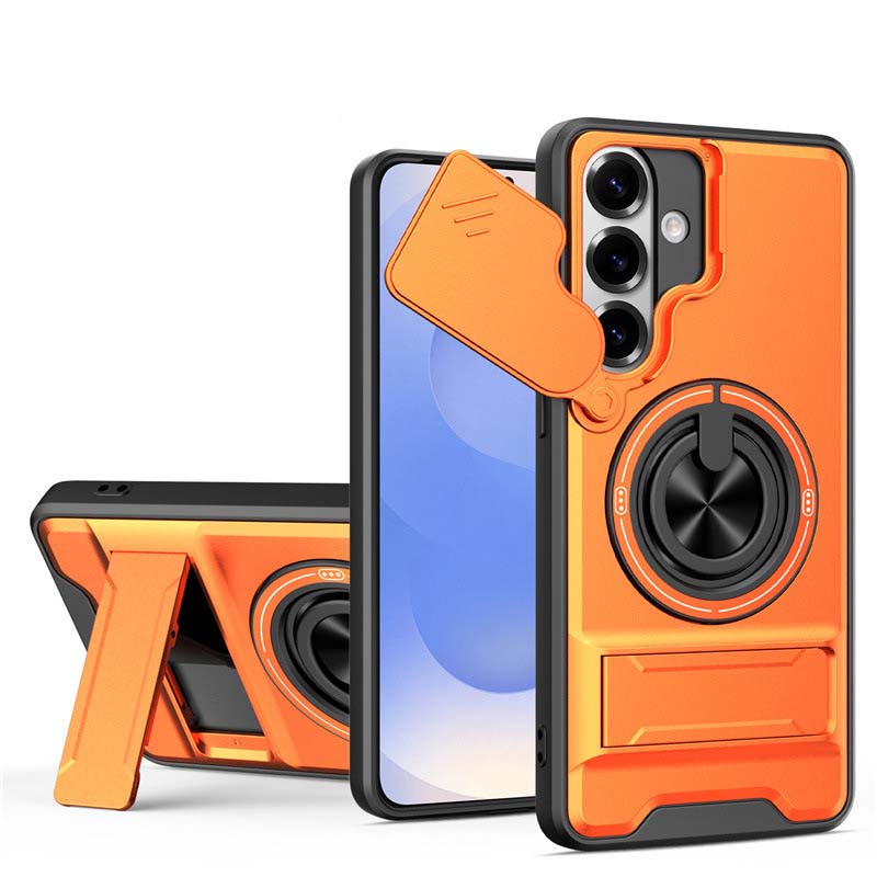 📱 30% OFF NOW! ⏰ Samsung Phone Case – Heavy-duty with camera cover & ring stand – Shockproof, precise cutouts & 360° rotating grip – all-around protection 🔒