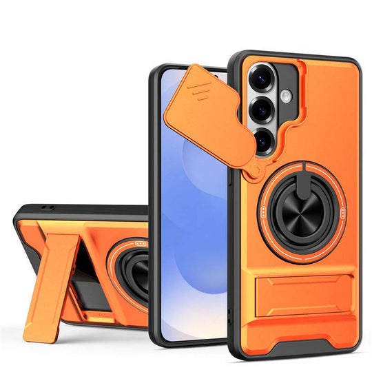 📱 30% OFF NOW! ⏰ Samsung Phone Case – Heavy-duty with camera cover & ring stand – Shockproof, precise cutouts & 360° rotating grip – all-around protection 🔒