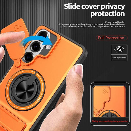 📱 30% OFF NOW! ⏰ Samsung Phone Case – Heavy-duty with camera cover & ring stand – Shockproof, precise cutouts & 360° rotating grip – all-around protection 🔒