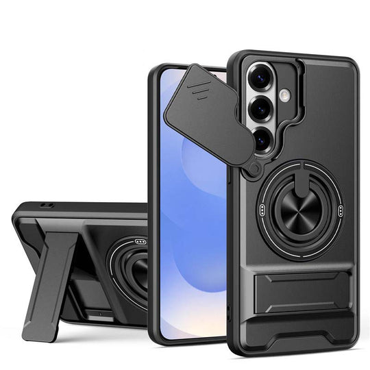 📱 30% OFF NOW! ⏰ Samsung Phone Case – Heavy-duty with camera cover & ring stand – Shockproof, precise cutouts & 360° rotating grip – all-around protection 🔒