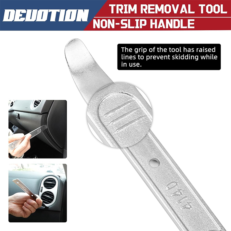 💪⛏️ Car Trim Removal Tool – Metal Core, No More Broken Plastic Pry Bars | DIY Installation Made Easy ✅