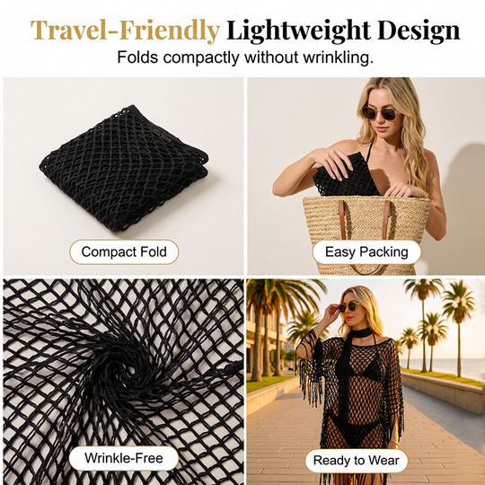 🏆 Last Day 30% OFF💐Summer Metallic Crochet Cover-Up – Lightweight, Flowy & Effortlessly Stylish summer outfit