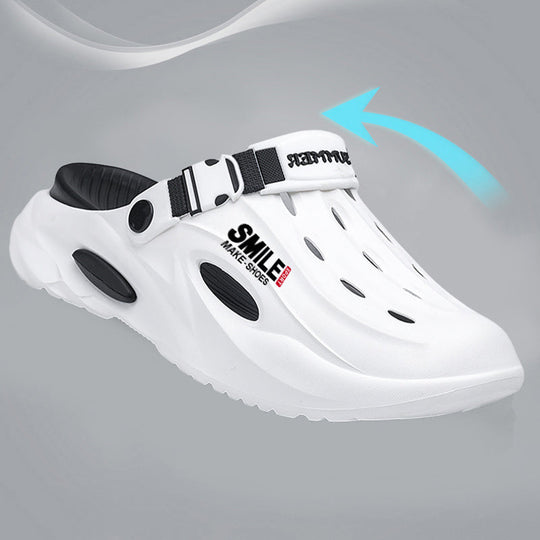Men's Casual Breathable Adjustable Heel Strap Shoes
