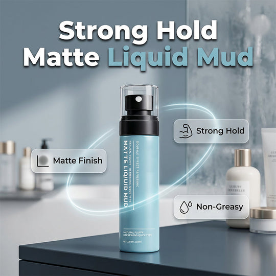 Men's Quick-Dry Matte Styling Mud Spray