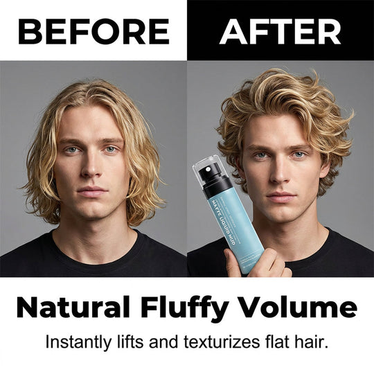 Men's Quick-Dry Matte Styling Mud Spray