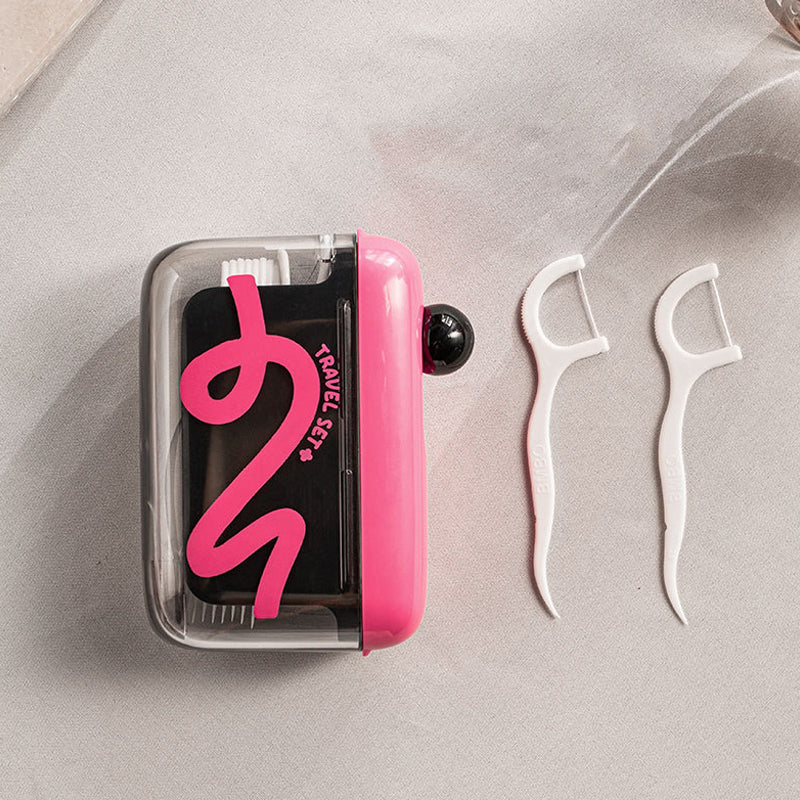 🦷✨Automatic Pop-Up Dental Floss Storage Dispenser，Just Press & Pop, Hygienic Storage. Great Gift For Oral Care Lovers! 💝😁✅