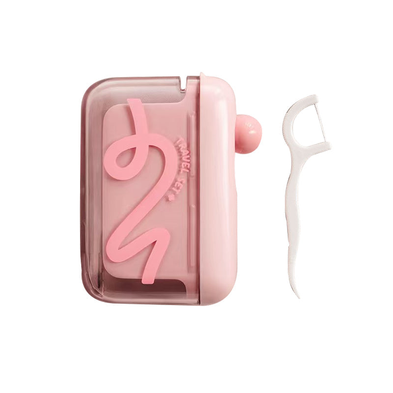 🦷✨Automatic Pop-Up Dental Floss Storage Dispenser，Just Press & Pop, Hygienic Storage. Great Gift For Oral Care Lovers! 💝😁✅