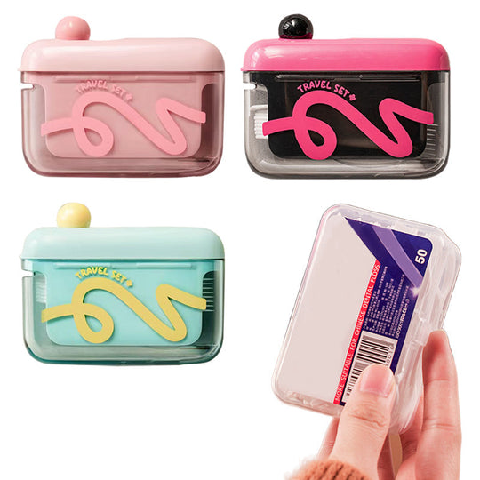 🦷✨Automatic Pop-Up Dental Floss Storage Dispenser，Just Press & Pop, Hygienic Storage. Great Gift For Oral Care Lovers! 💝😁✅