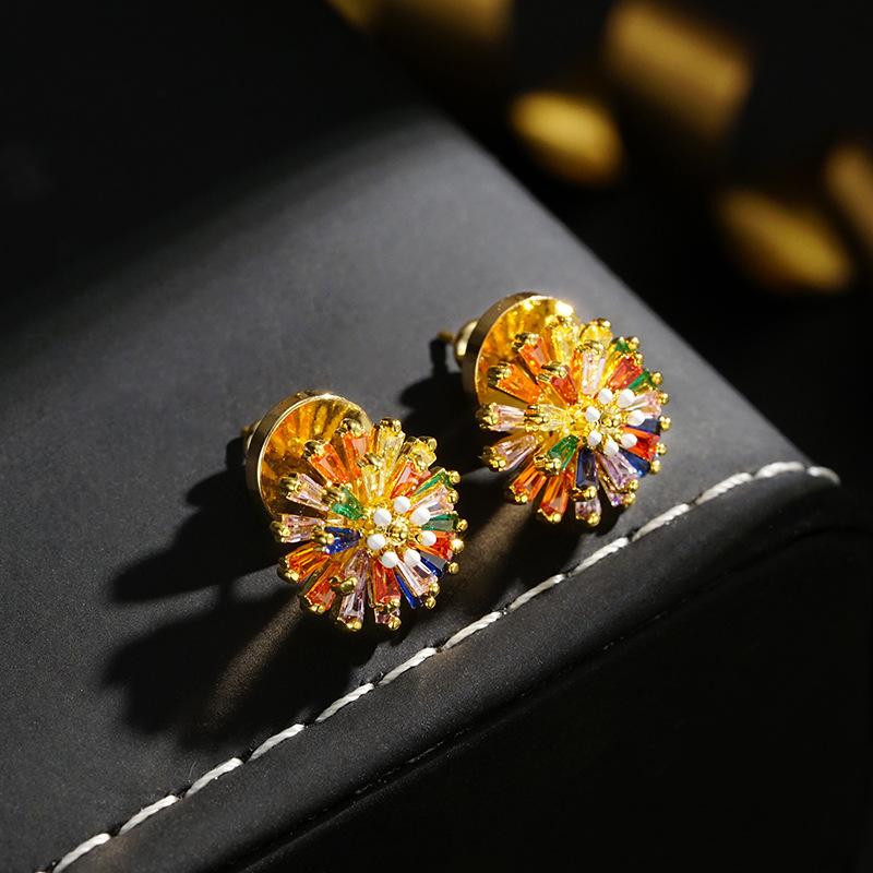 🔥Buy 1 Get 1 Free🔥Colorful Firework Stud Earrings for Women