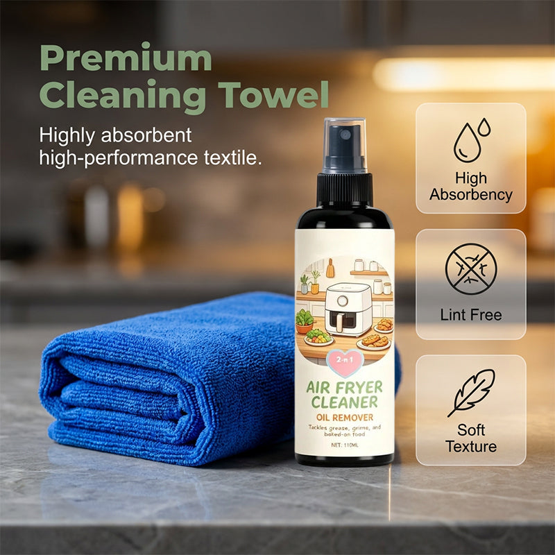 🔥 Sale 50% OFF!✨2-in-1 Air Fryer Cleaner and Degreaser Spray