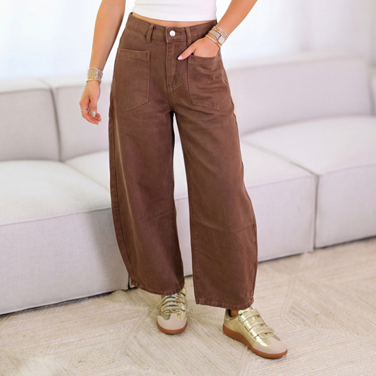🎉 2026 Sale — Over 23,000 Sold! 💞 High-Waist Wide-Leg Pants – Legs for Days, Effortless Ease 🌸