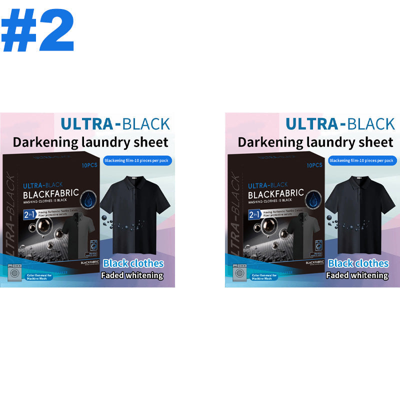 Ultra-Black Clothing Blackening Sheets