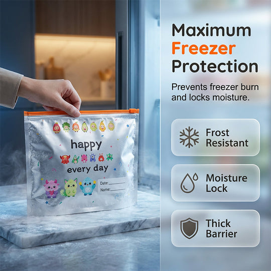 🏆 Last Day Special Price £8.99 ! 🔥Buy more save more🎁Reusable Aluminum Foil Sealable Storage Bags (10-Pieces)
