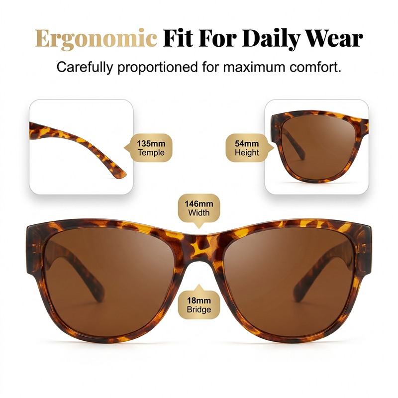 Large Sunglasses to Wear Over Glasses for Women