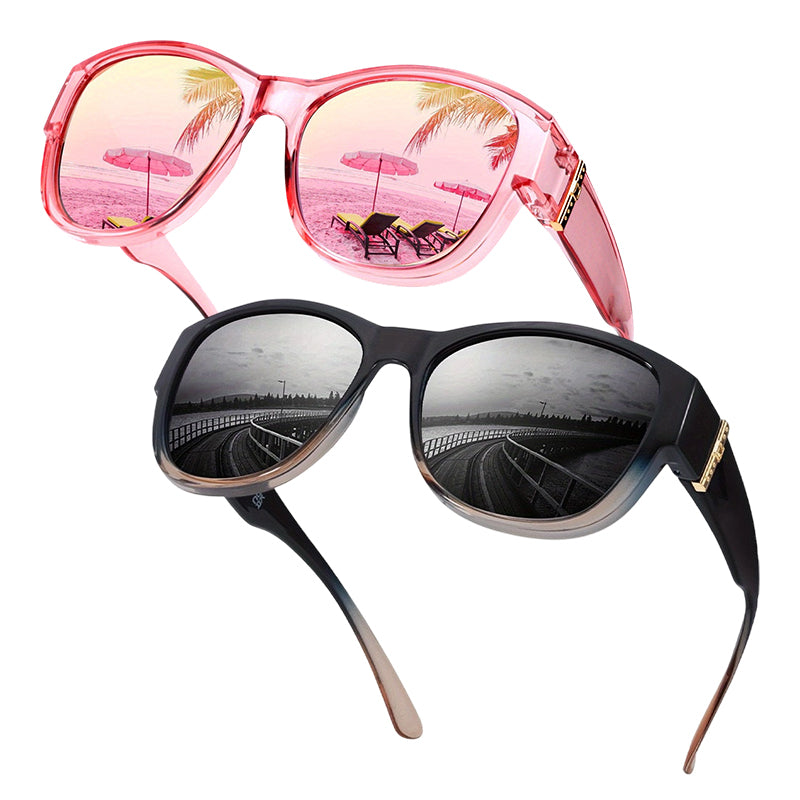 Large Sunglasses to Wear Over Glasses for Women