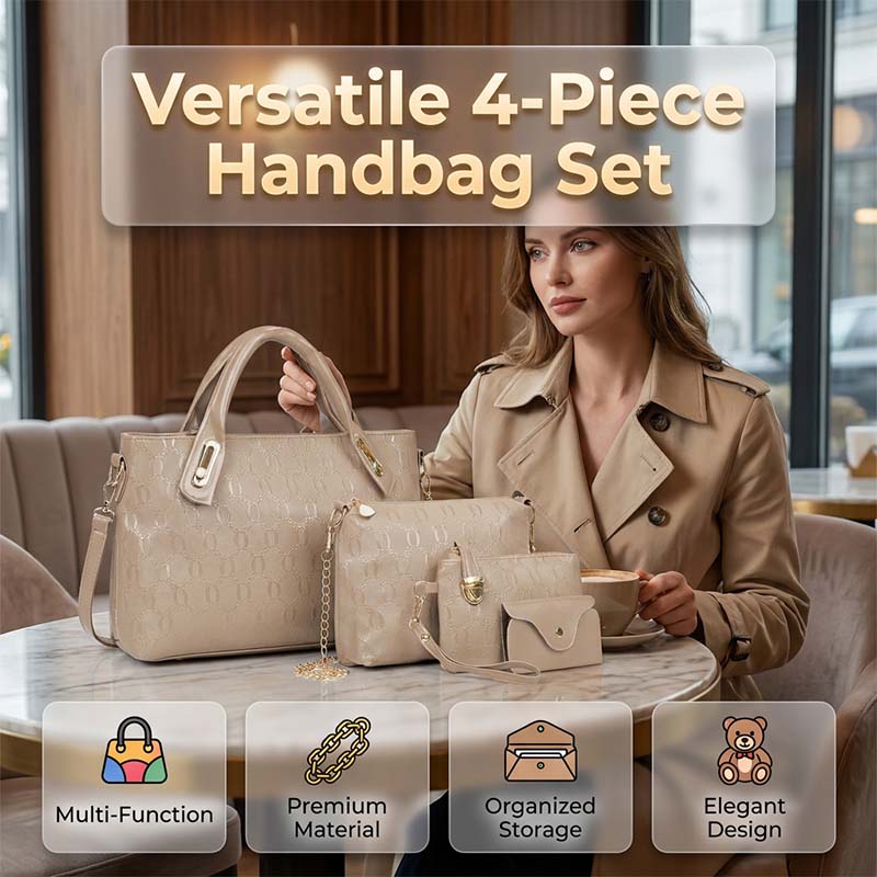 🔥2026 Hot Sale 49% OFF✨Women's Versatile 4-Piece Handbag Set