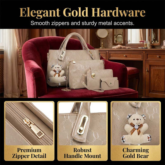 🔥2026 Hot Sale 49% OFF✨Women's Versatile 4-Piece Handbag Set